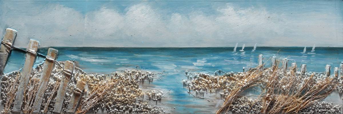 Rantamaisema 90 x 30 cm