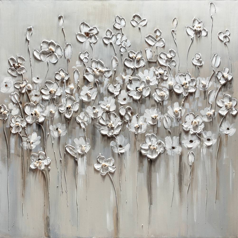 Kukkia 80 x 80 cm