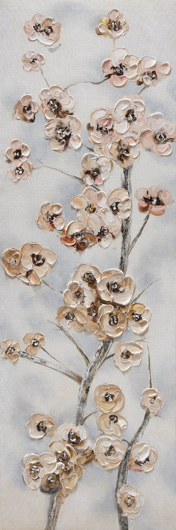 Kirsikankukkia II 30 x 90 cm