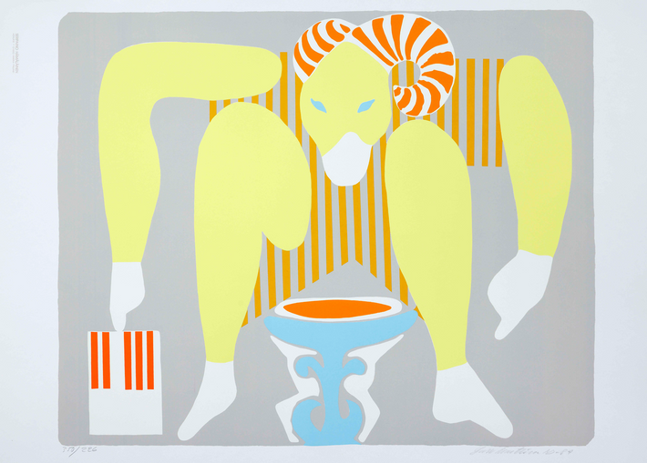 Lasse Marttinen - Pässi kosketinsoittajana, numeroitu serigrafia